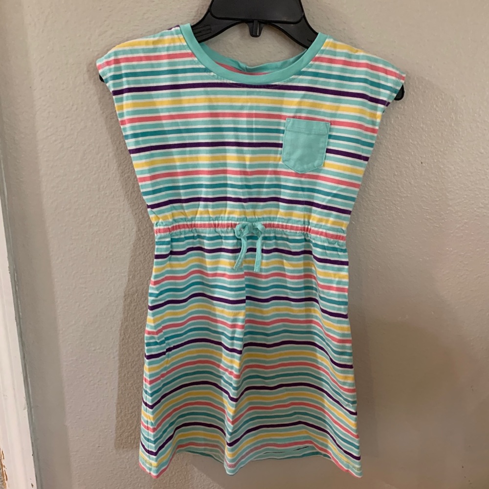 Hanna Andersson colorful Striped Play dress